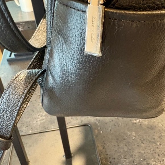 Kate Spade Black Textured Backpack - Picture 3 of 9